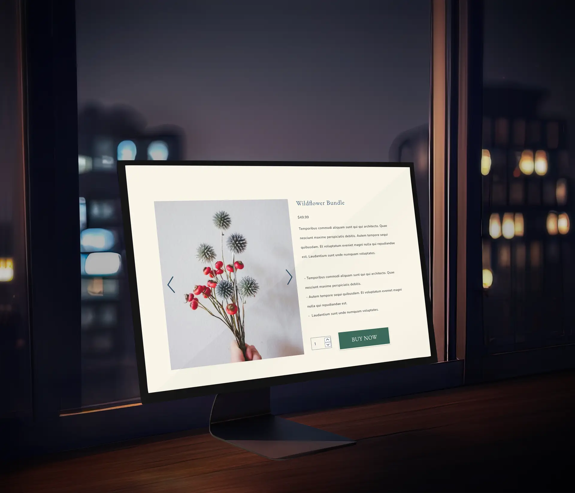 Artisan shop product design preview